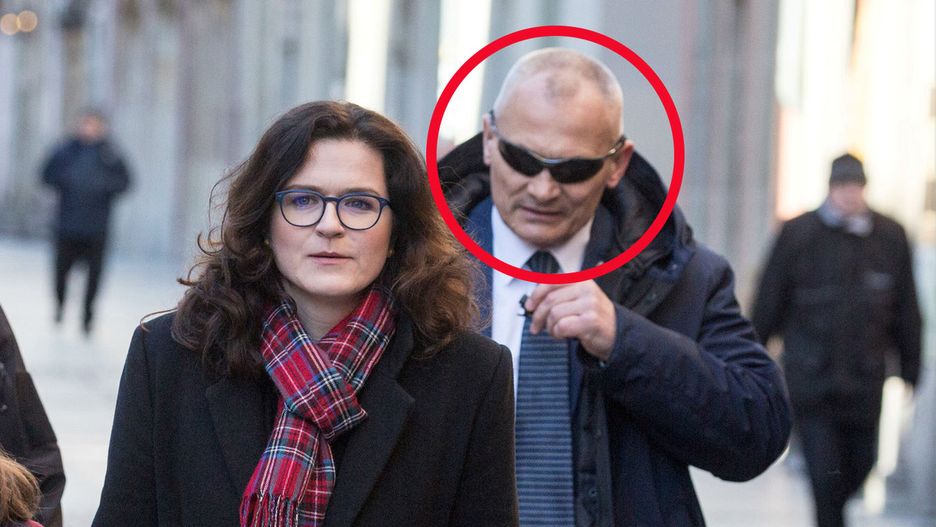 Ochrona prezydent Gdańska Aleksandry Dulkiewicz w akcji.