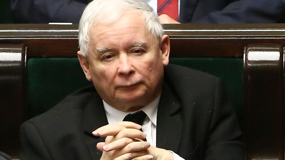 Prezes PiS Jarosław Kaczyński.