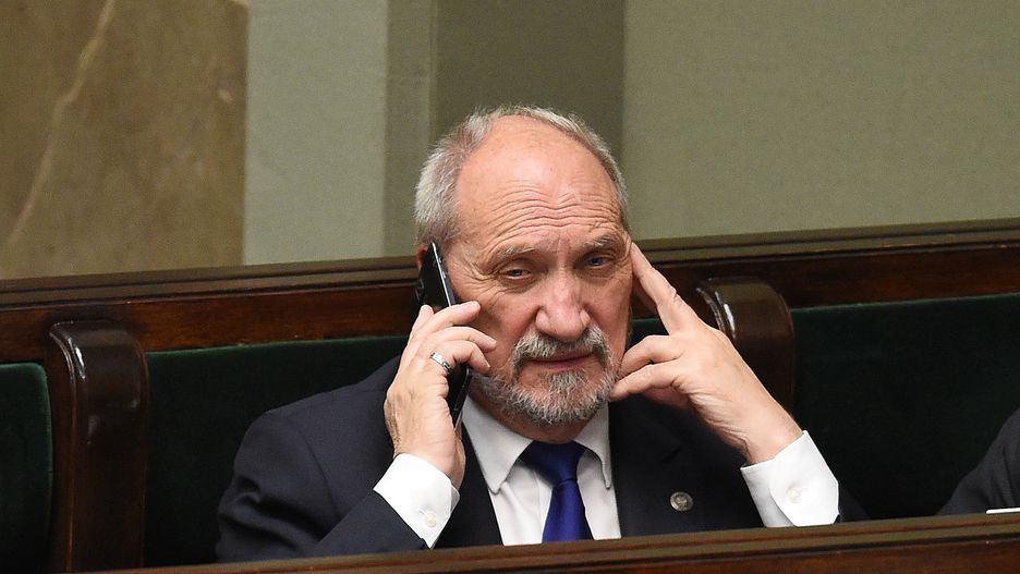 Szef MON Antoni Macierewicz