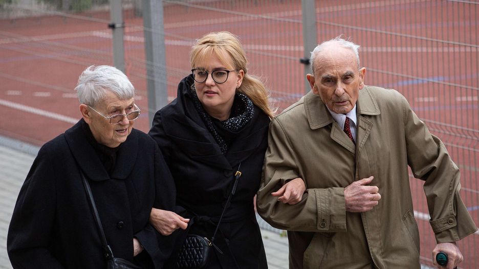 Magdalena Adamowicz z teściami Teresą i Ryszardem Adamowiczami