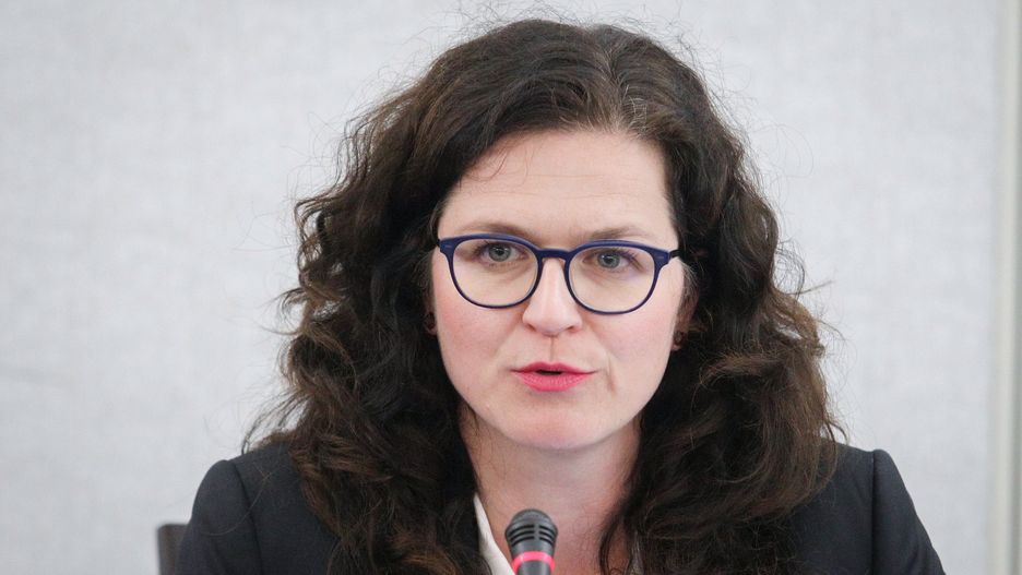 Aleksandra Dulkiewicz na posiedzeniu Komisji Kultury i Środkow Przekazu 
