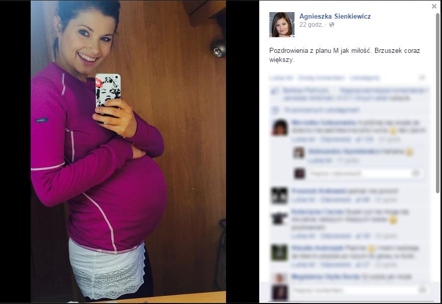 Agnieszka Sienkiewicz screen Facebook