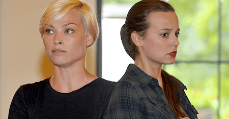 Weronika Książkiewicz do Anny Muchy: "Gwiazda se frytki na próbę przyniosła? Chyba bardziej snikers by Ci się przydał". Odpowiedziała