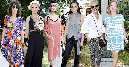 Gwiazdy na otwarciu butiku Violi Śpiechowicz: Natalia Kukulska, Danuta Stenka, Katarzyna Żak, Dorota Miśkiewicz