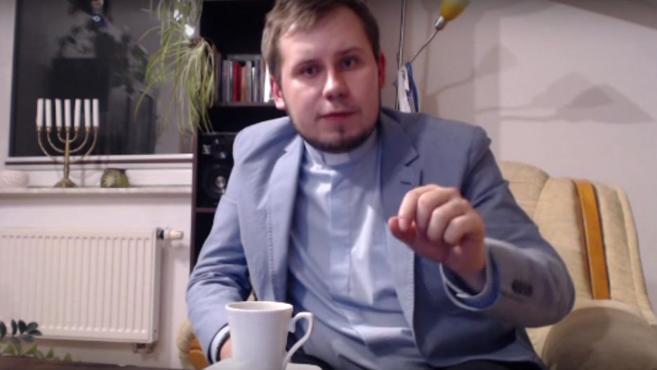 Ks. Łukasz Kachnowicz udzielał się m.in. na Youtube