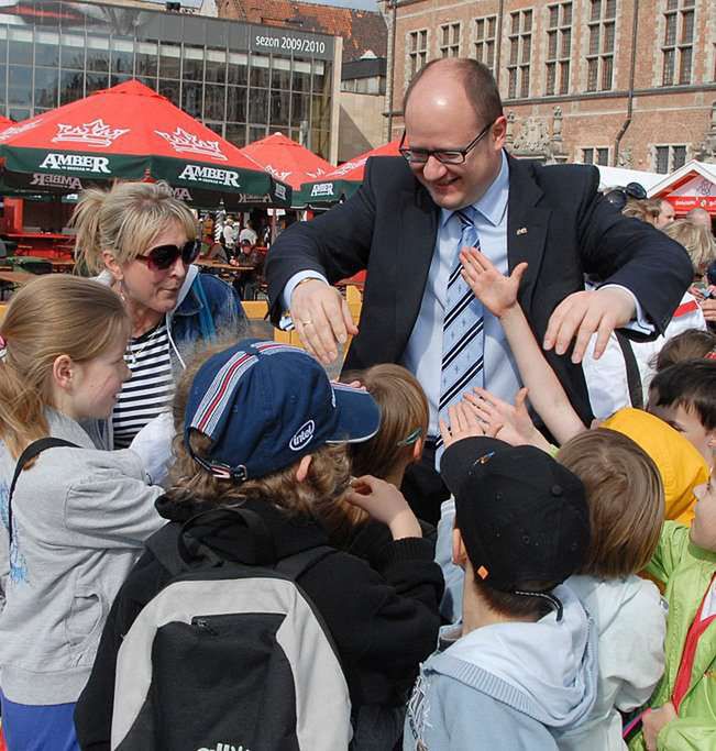 Paweł Adamowicz z dziećmi. Fot. Facebook