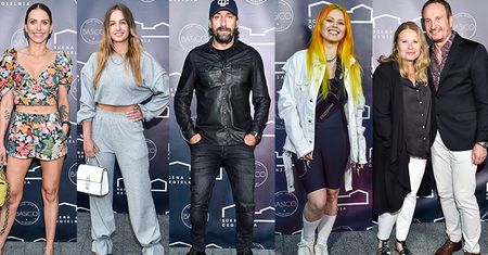 Gwiazdy na otwarciu Sceny Cegielnia Kościkiewicza: Urszula, Marta Gałuszewska, Tomasz Iwan, Magda Bereda