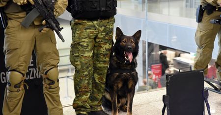 Psy tropiące na emeryturze. Straż Graniczna chce dla nich pieniędzy