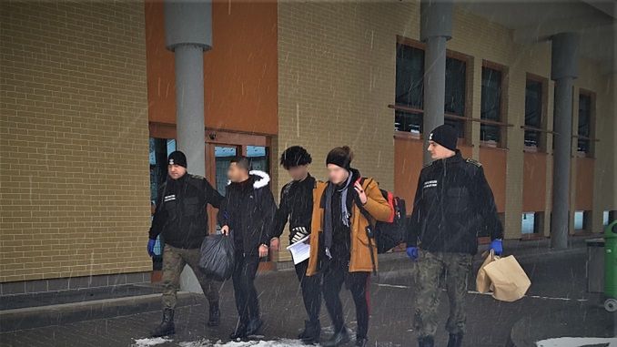 Nielegalni imigranci z Iraku zatrzymani na polskiej granicy. "Przerzut był zorganizowany"