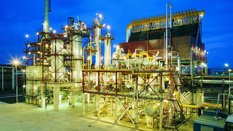 Zakład chemiczny firmy Synthos.