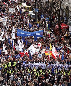 Manifestacje w Warszawie przebiegły spokojnie