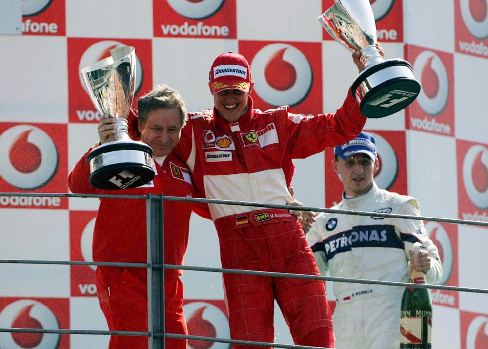Michael Schumacher, Robert Kubica
Fotografia: ONS