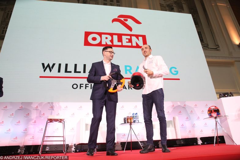PKN Orlen na sponsoring Roberta Kubicy i Williamsa wydaje rocznie 10 mln euro