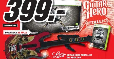 Dodatkowy "content" do Guitar Hero: Metallica kupionego w Media Markt
