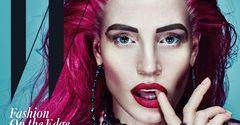 Jessica Chastain w sesji dla "W Magazine"