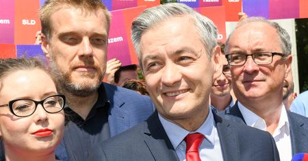 Porozumienie na lewicy. Robert Biedroń, Włodzimierz Czarzasty i Adrian Zandberg razem