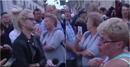 "Nie odzywaj się do byle g***a, bo śmierdzi". Atak na dziennikarkę TVP