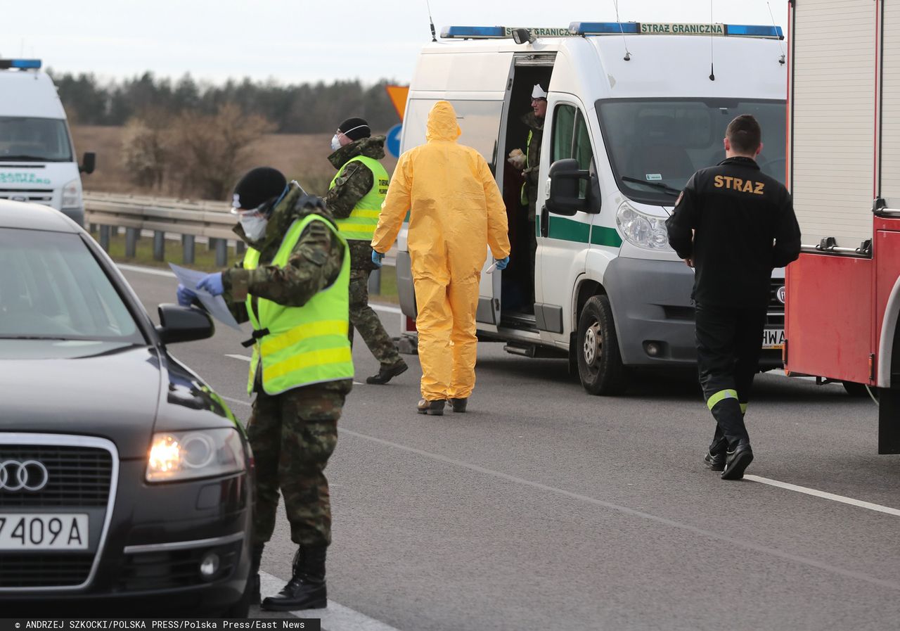 Koronawirus w Polsce. Ogromne problemy na granicach