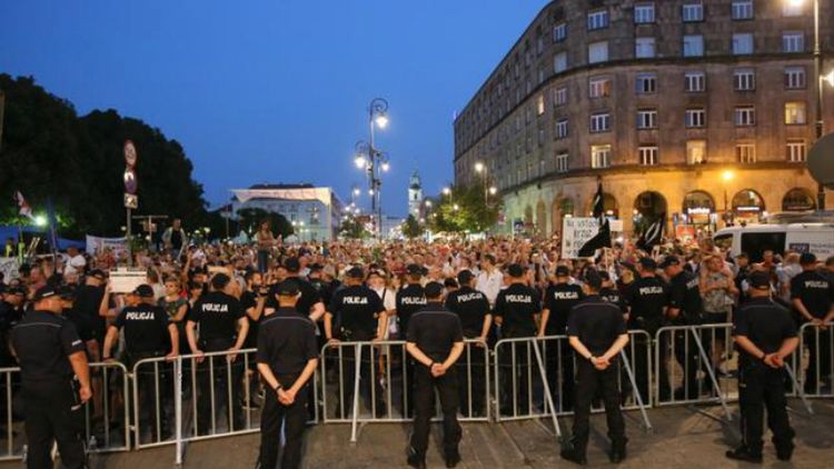 Kontrmanifestacja do sierpniowej miesięcznicy smoleńskiej