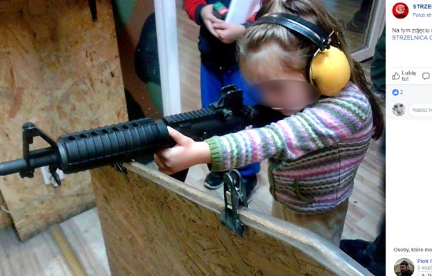 Na tej strzelnicy w Polsce już czteroletnie dzieci dostają broń. "To dla nich radocha"