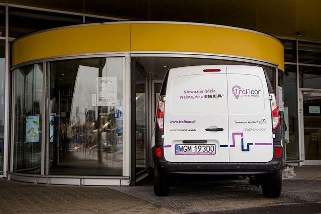 Renault kangoo dla Ikea 