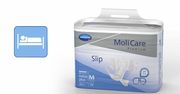 Jak wymienić MoliCare Premium Slip na osobie leżącej?