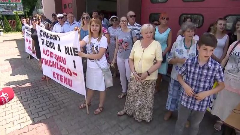 - Mieszkamy na chemicznej bombie - mówią mieszkańcy miejscowości