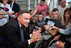Prezydent w Sejmie. Andrzej Duda rozmawiał z protestującymi