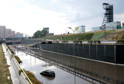 Potężne ulewy nad Śląskiem. Stany alarmowe na rzekach przekroczone