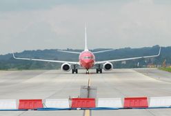 Pilot oślepiony wiązką lasera. Startował samolotem z Balic