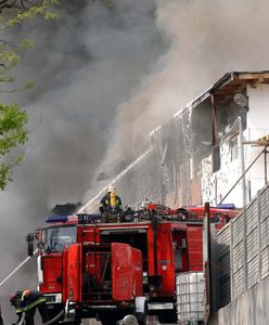 Pożar w Krakowie - ugaszony