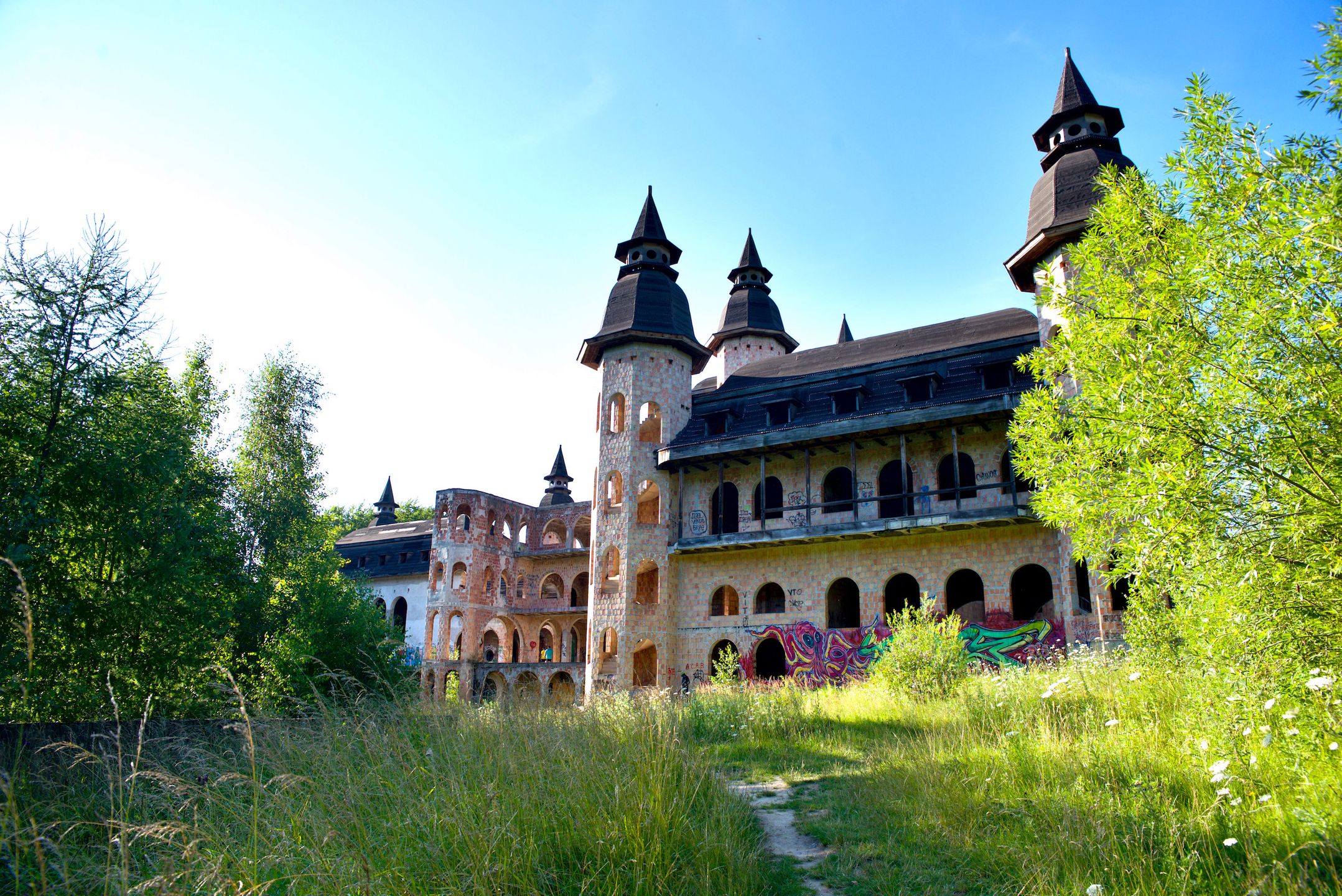 "Zamek" w Łapalicach 