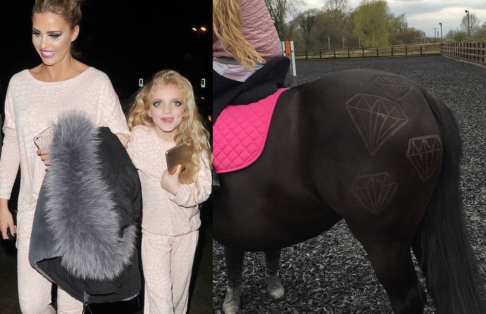 Katie Price wycina wzory na swoich koniach. Tym razem przesadziła?