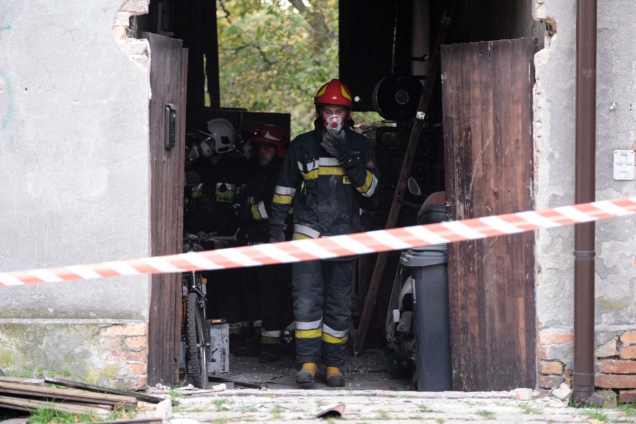 Wojkowice. Wybuch gazu, zawaliła się część budynku. W środku byli ludzie