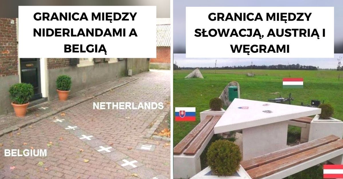 15 nietypowych granic między państwami. Najdziwniejsze pogranicza na świecie