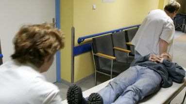 Osoby wydobyte spod gruzów trafiły m.in. do szpitala w Siemianowicach Śląskich