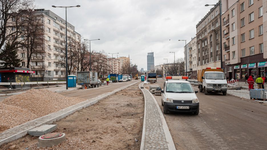 Trwają prace nad nowym kształtem ul. Górczewskiej