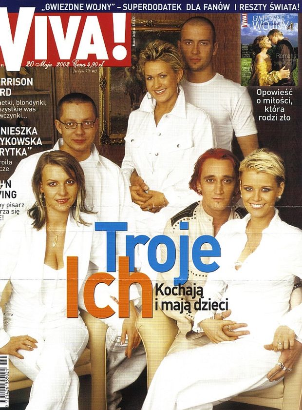 Błażej Szychowski z Justyną Majkowską na okładce VIVA!