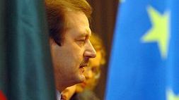 Przywódca Partii Pracy Wiktor Uspaskich.