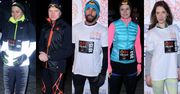 Jakub Wesołowski, Anna Lewandowska, Rafał Maserak i Marysia Góralczyk w nocnym biegu po Łazienkach Królewskich