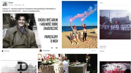 Gwiazdy uczciły pamieć o Powstańcach WarszawskichGwiazdy uczciły pamieć o Powstańcach Warszawskich