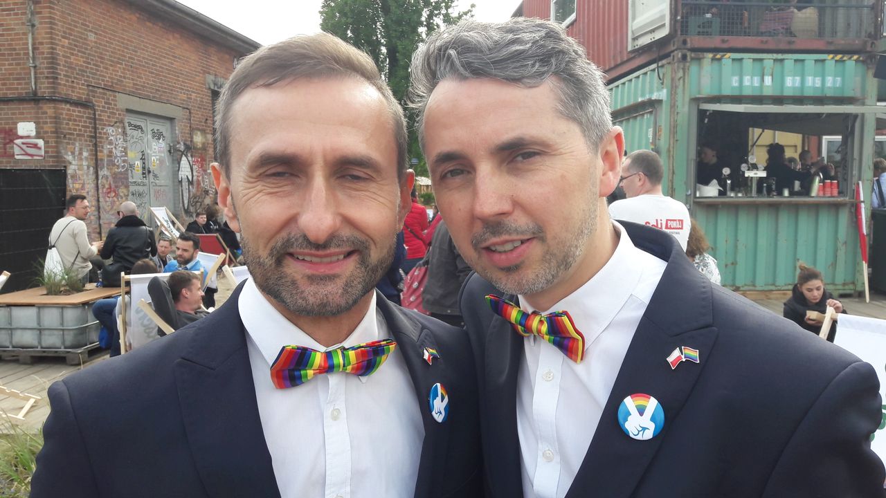 Wojtek i Michał są mężem i mężem. Wzięli "ślub" w Polsce