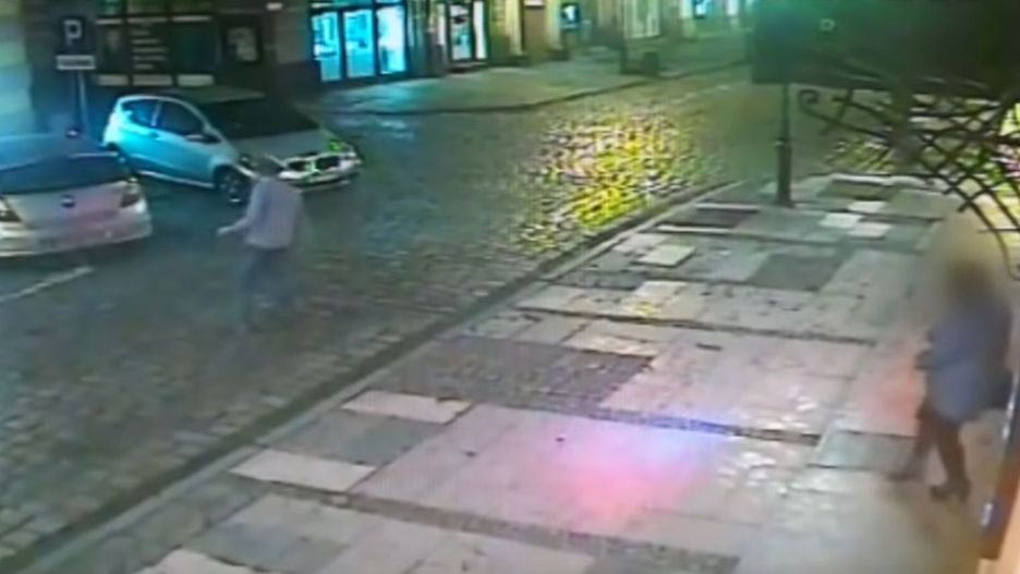Michał W. po wyjściu z klubu nocnego