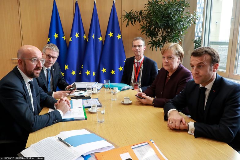 Szef Rady Europejskiej Charles Michel spotkał się z unijnymi przywódcami. 