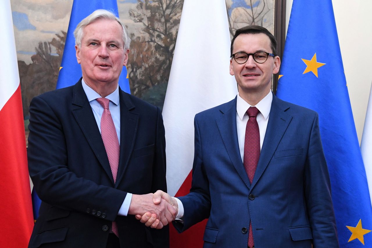 Morawiecki rozmawiał z unijnym komisarzem o brexicie. "Chcemy pozostania Brytyjczyków w UE"