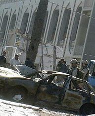 Bomba przed biurem szyickiej partii