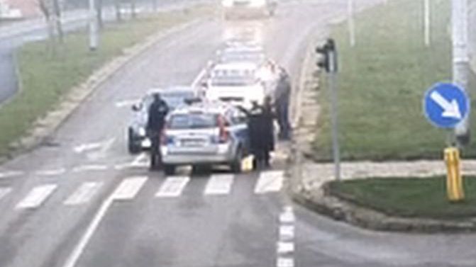 Kierowca trafił do szpitala na badania