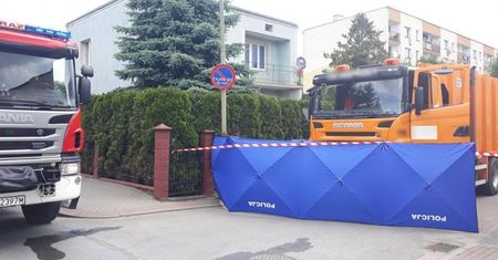 Tragedia w Sanoku. Śmieciarka zabiła pieszą na skrzyżowaniu