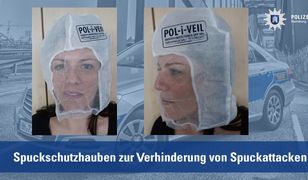 Niemiecka policja ma nowy sprzęt. Maski, które chronią przed... opluciem