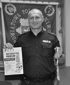 Jechał z synem na trening. W tragicznym wypadku zginął policjant